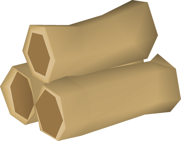 Teak logs